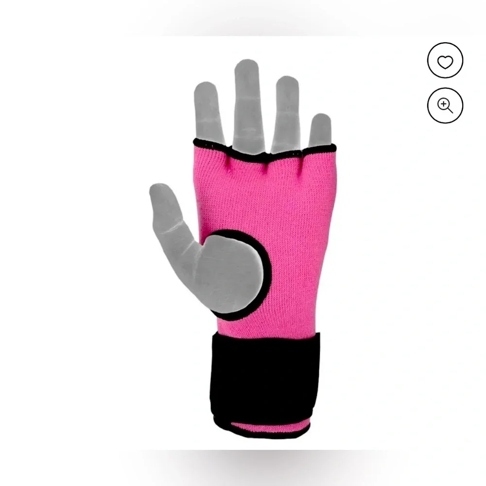 MRX Gel Padded Gloves w/ Long Wrist Wrap For Boxing & Martial Arts - NWT - Sz M